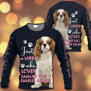 Cavalier King Charles Spaniel-Just A Woman Who Love-0489-141119