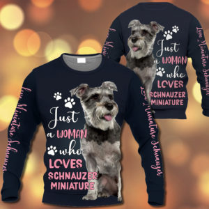 Miniature Schnauzer-Just A Woman Who Love-0489-141119