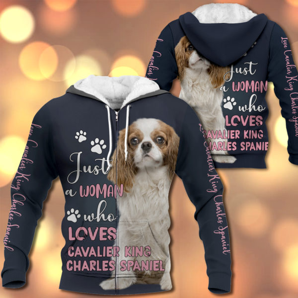 Cavalier King Charles Spaniel-Just A Woman Who Love-0489-141119