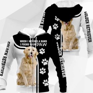 Golden Retriever - When I Needed A Hand I Found Your Paw-311019