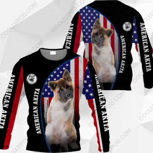 American Akita Flag All Over Printed  Vr2 - M0402 - 271119