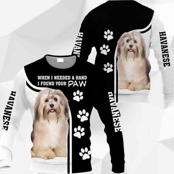 Havanese - When I Needed A Hand I Found Your Paw - M0402 - 181119