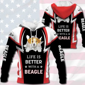 Life Is Better With A Beagle-0489-041119