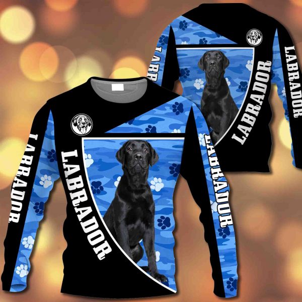 Black Labrador All Over Printed – M0402