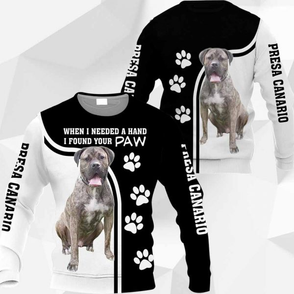 Presa Canario - When I Needed A Hand I Found Your Paw - M0402 - 181119