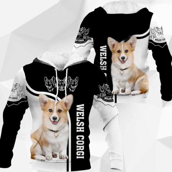 Welsh Corgi Over Print - 0489 - 191119