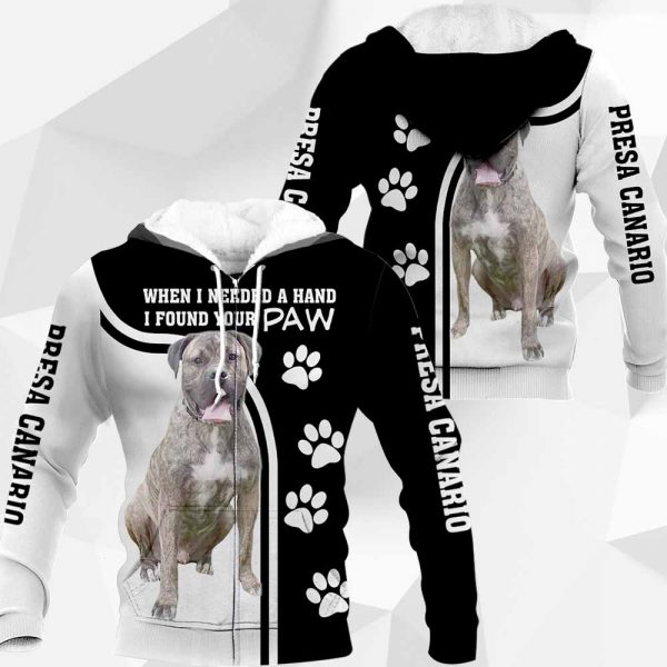 Presa Canario - When I Needed A Hand I Found Your Paw - M0402 - 181119