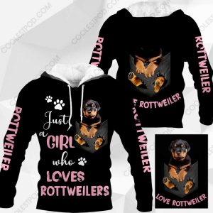Just A Girl Who Loves Rottweilers In Pocket – M0402 - 251119