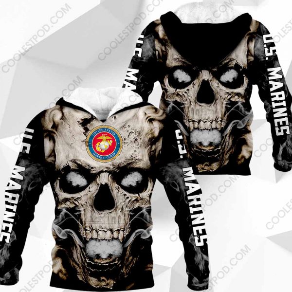 U.S. Marine - Veteran Skull - Vr3 - 271119