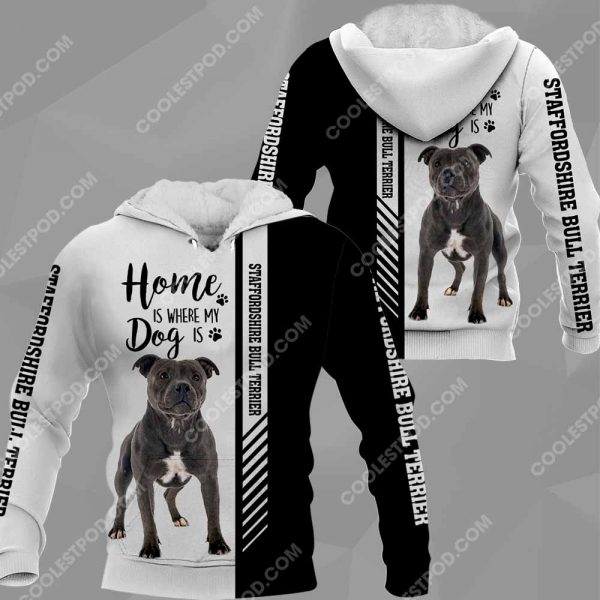 Staffordshire Bull Terrier - Home Is Where My Dog Is - 281119