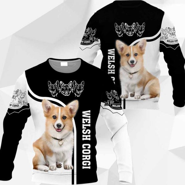 Welsh Corgi Over Print - 0489 - 191119