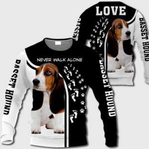 Basset Hound - Never Walk Alone