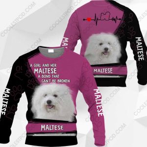 A Girl And Her Maltese A Bond That Can't Be Broken-0489-181119