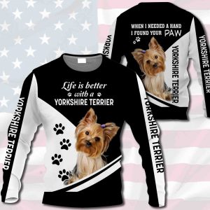 Yorkshire Terrier - Life Is Better With A Yorkshire Terrier Vr1 - 1809