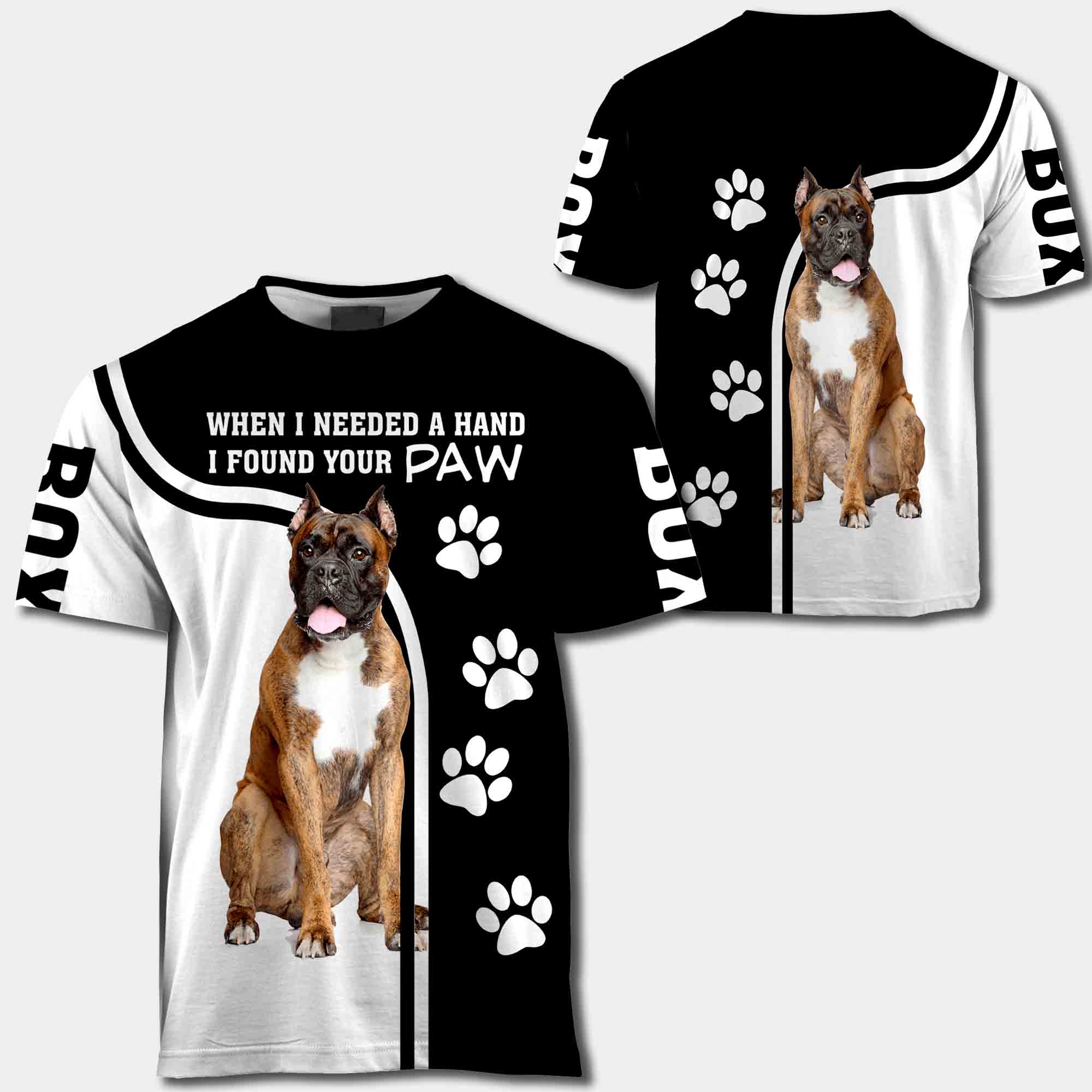 Boxer – When I Needed A Hand I Found Your Paw – CoolestPod