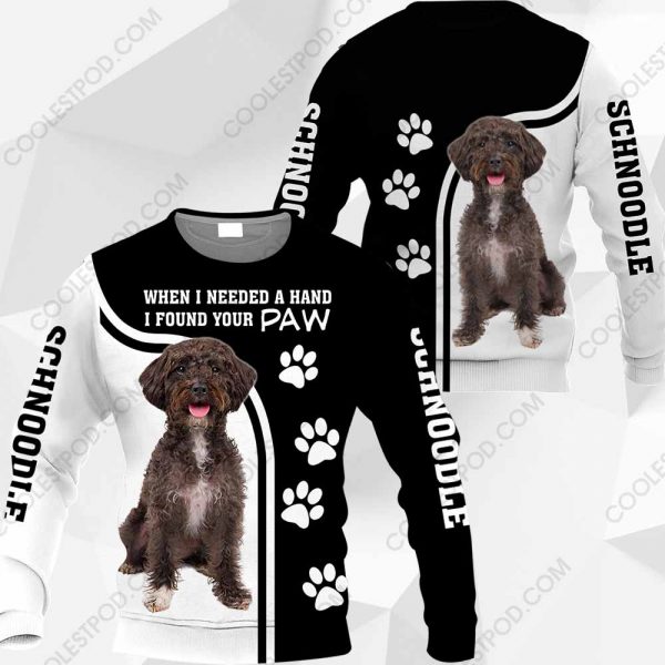 Schnoodle - When I Needed A Hand I Found Your Paw - M0402 - 261119