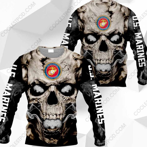 U.S. Marine - Veteran Skull - Vr3 - 271119