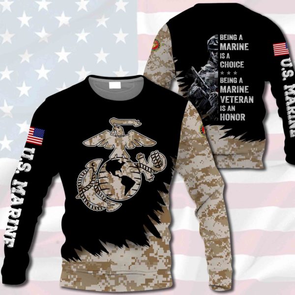 U.S. Marine - Being A Marine Is A Choice-1001-061119