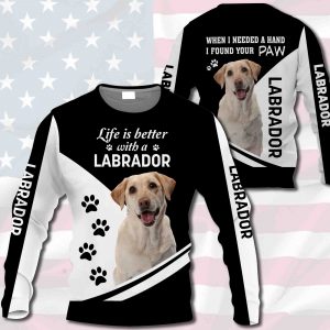 Labrador - Life Is Better With A Labrador  Vr1 - 1809