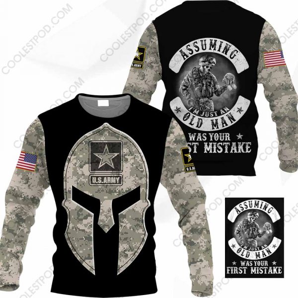 U.S. Army - Assuming I'm Just An Old Man Was Your First Mistake-1001-211119