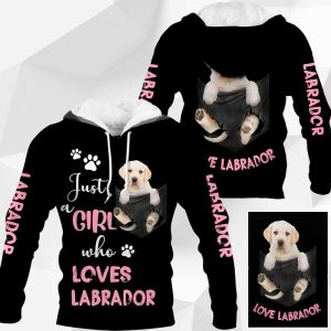 Just A Girl Who Loves Labrador In Pocket – M0402 - 211119