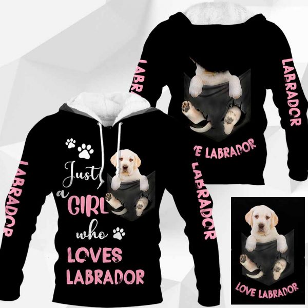 Just A Girl Who Loves Labrador In Pocket – M0402 - 211119