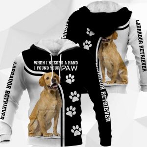 Labrador 3 – When I Needed A Hand I Found Your Paw – M0402