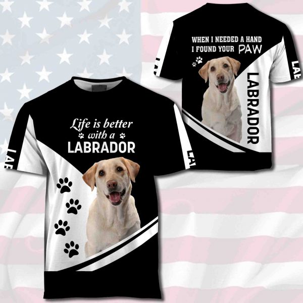 Labrador - Life Is Better With A Labrador  Vr1 - 1809