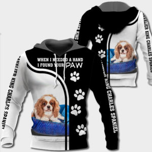 Cavalier King Charles Spaniel - When I Needed A Hand I Found Your Paw-1072