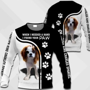 Cavalier King Charles Spaniel - When I Needed A Hand I Found Your Paw-1088