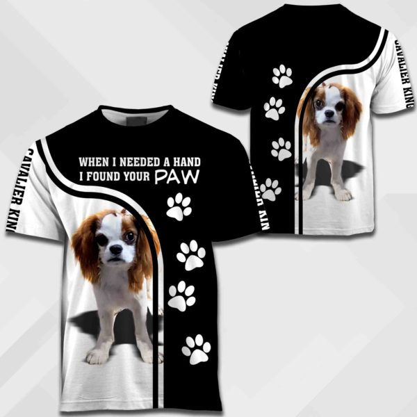 Cavalier King Charles Spaniel - When I Needed A Hand I Found Your Paw-1088