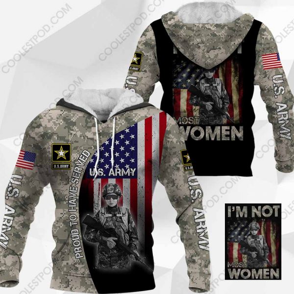 U.S. Army - I Am Not Most Women - Vr2 -1001-281119