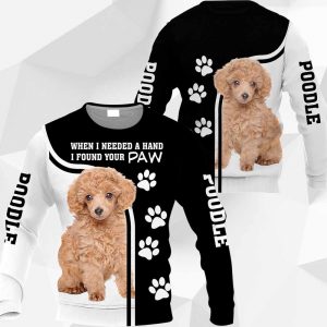Poodle - When I Needed A Hand I Found Your Paw - M0402 - 191119