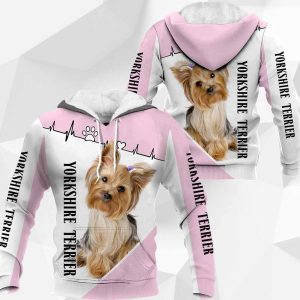 Yorkshire Terrier - Heartbeat Pink - 1809 - 191119