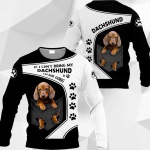 Dachshund - If I Can't Bring My vr2-0489-271119