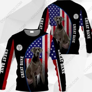 Great Dane Flag All Over Printed  Vr2 - M0402 - 281119