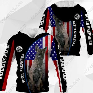 Dutch Shepherd Flag All Over Printed  Vr2 - M0402 - 271119