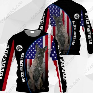 Dutch Shepherd Flag All Over Printed  Vr2 - M0402 - 271119