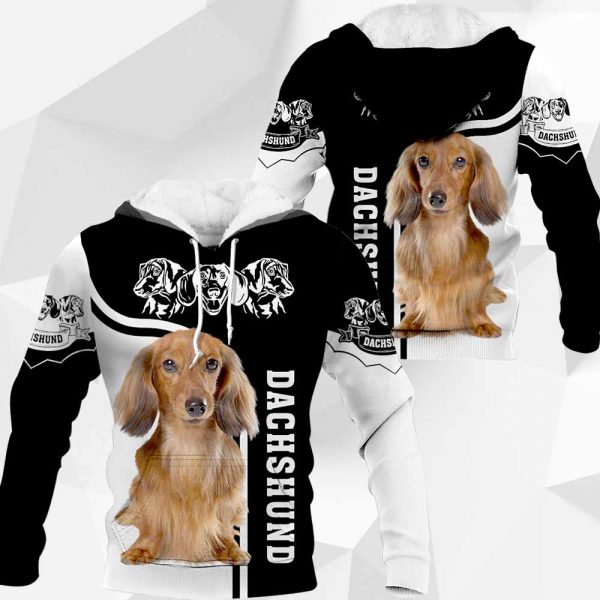 Dachshund Over Print - 0489 - 191119