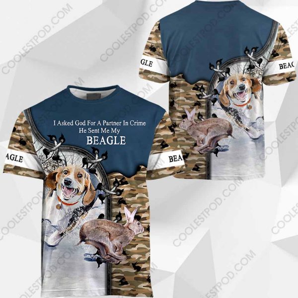 Beagle - I Asked God For A Partner In Crime-0489-271119
