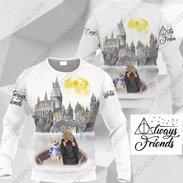 Welsh Corgi - Wizard Best Friends – Always Friends - 271119