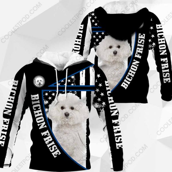 Bichon Frise Flag All Over Printed – M0402 - 211119