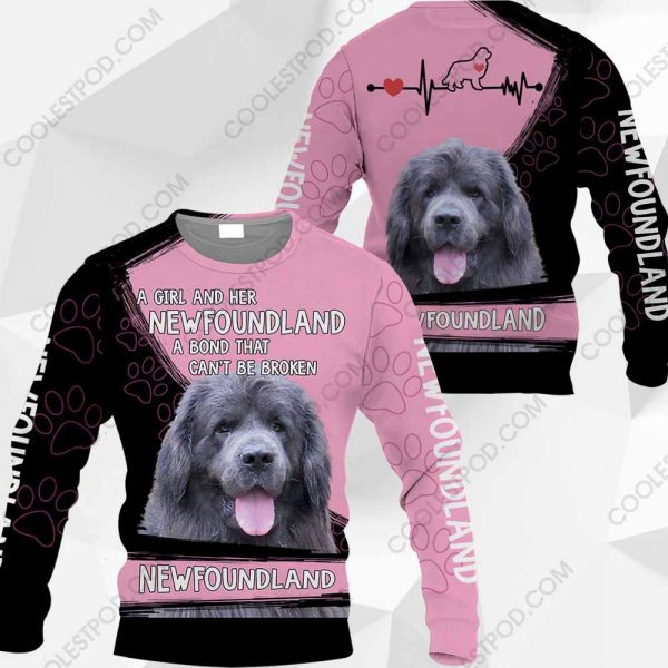 A Girl And Her Newfoundland A Bond That Can't Be Broken-0489-181119