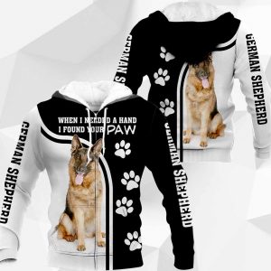 German Shepherd - When I Needed A Hand I Found Your Paw-311019