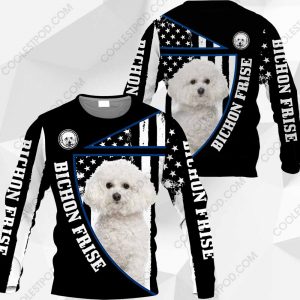 Bichon Frise Flag All Over Printed – M0402 - 211119