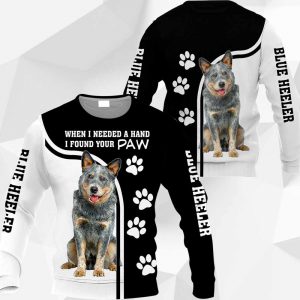Blue Heeler - When I Needed A Hand I Found Your Paw - M0402 - 181119