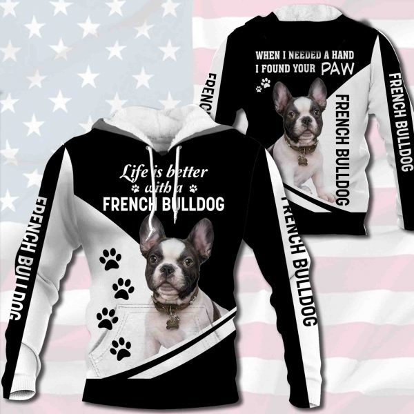 French Bulldog - Life Is Better With A French Bulldog Vr1 - 1809