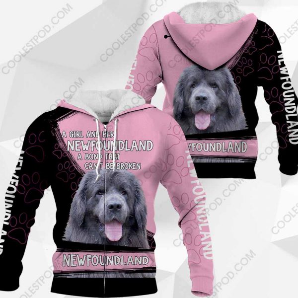 A Girl And Her Newfoundland A Bond That Can't Be Broken-0489-181119