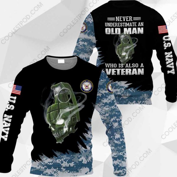 U.S. Navy - Never Underestimate An Old Man -1001-291119