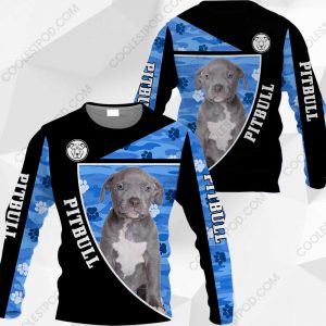 Gray Pitbull All Over Printed – M0402 - 261119